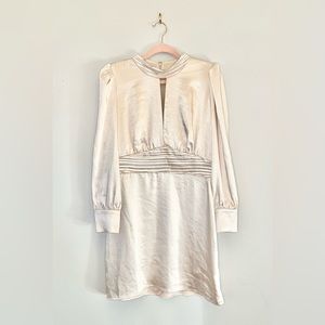 NWT sexy silky Adelyn Rae cream dress